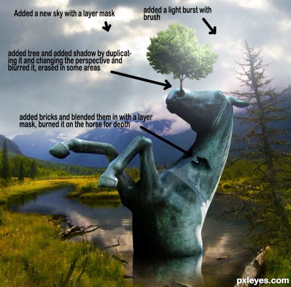 Creation of The Statue: Step 1